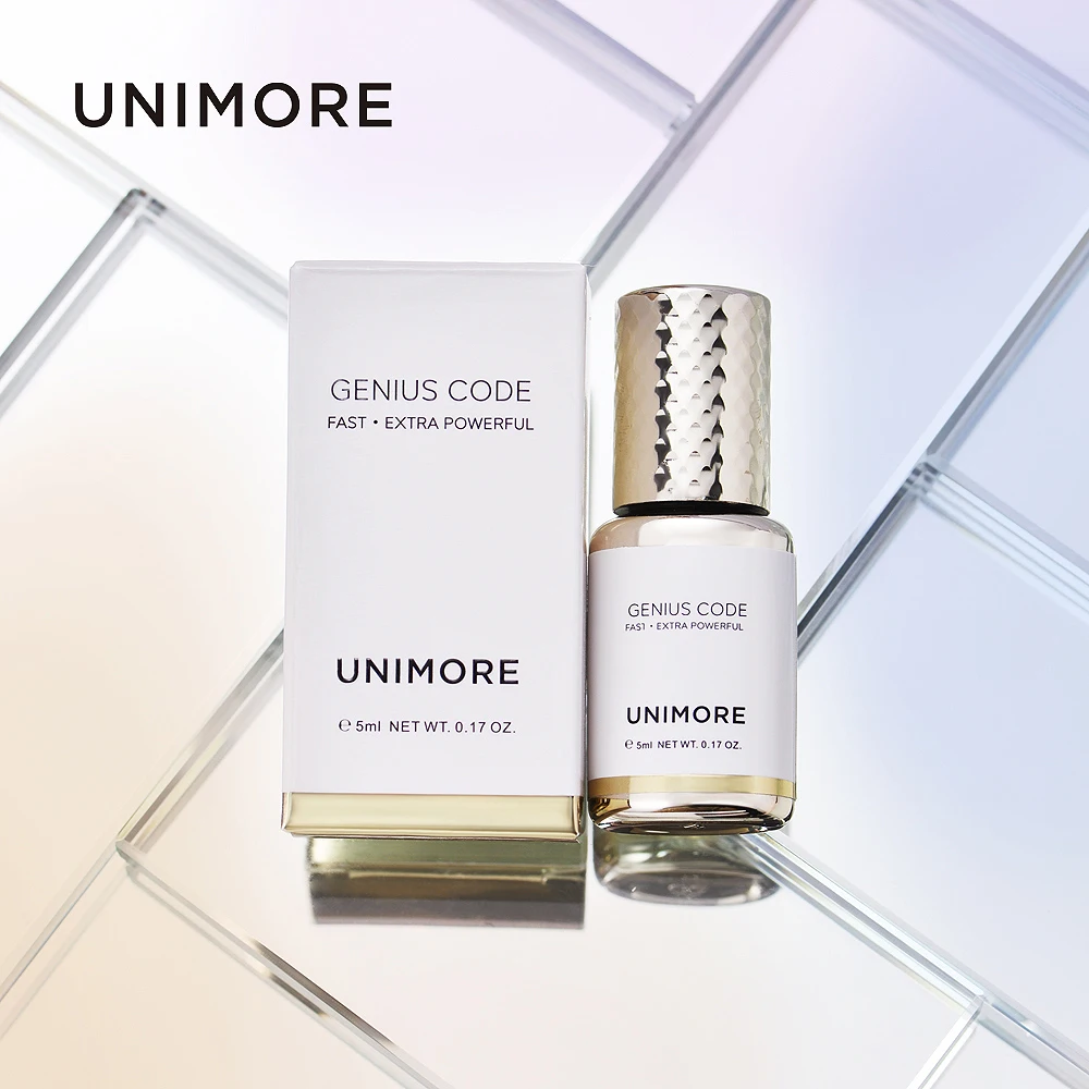 

Unimore Mini Private Label Korean Eyelash Adhesive Glue Black Vegan Latex Free Eyelash Glue False Best Custom Lash Glue