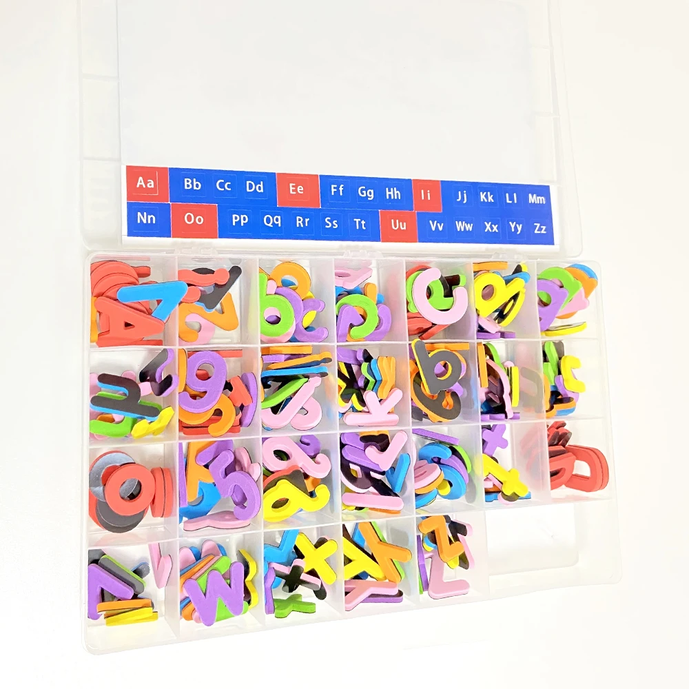 

Foam Alphabet Magnetic Letters Numbers Uppercase Lowercase 123 Fridge Magnets Educational Toy Set