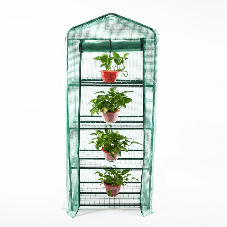 

4 Tier Portable PE Greenhouse Mini Garden Greenhouse