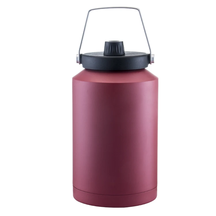 2020 new design One Gallon Stainless Steel water Jug