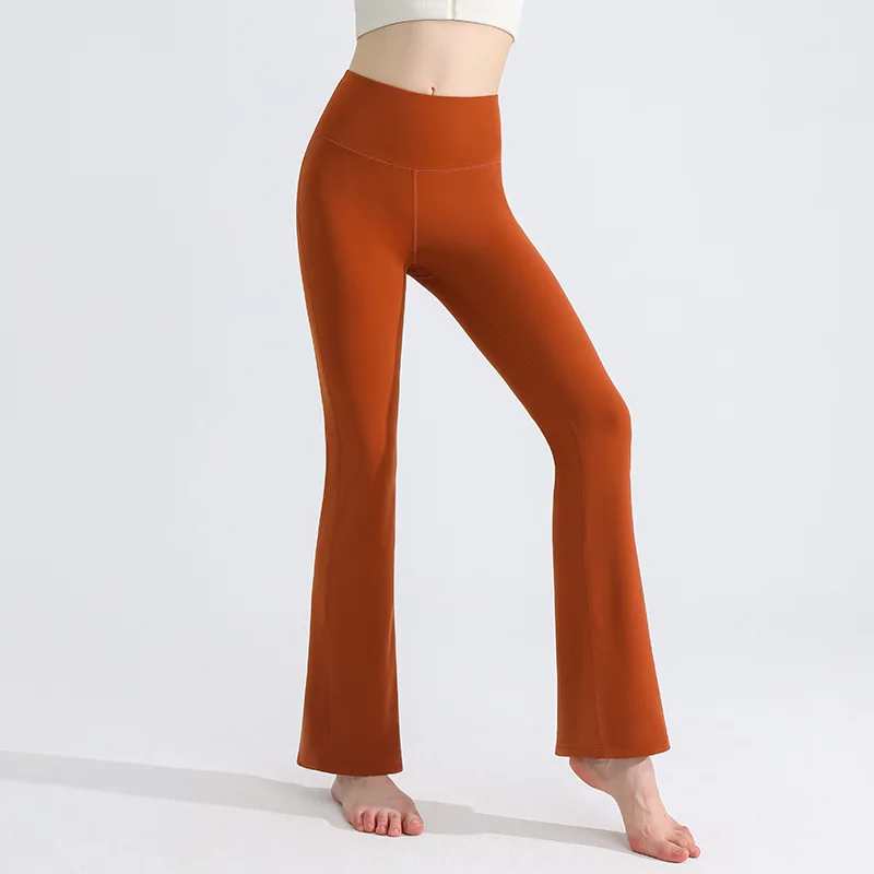 

Female Sports Pants Women Flare Yoga Pants Ladies High Waist Flare Gym Leggings