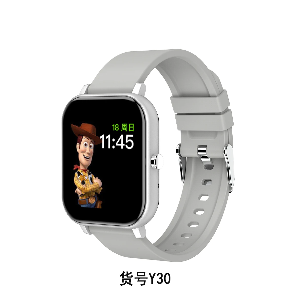 

2021 New Y30 Smart Band Screen Band Long Standby Heart Rate Blood Pressure For Call P8 Smart Watch