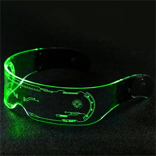

Buddy Hot sale LED light luminous glasses To Funny Glasses Bar Jump Di glasses