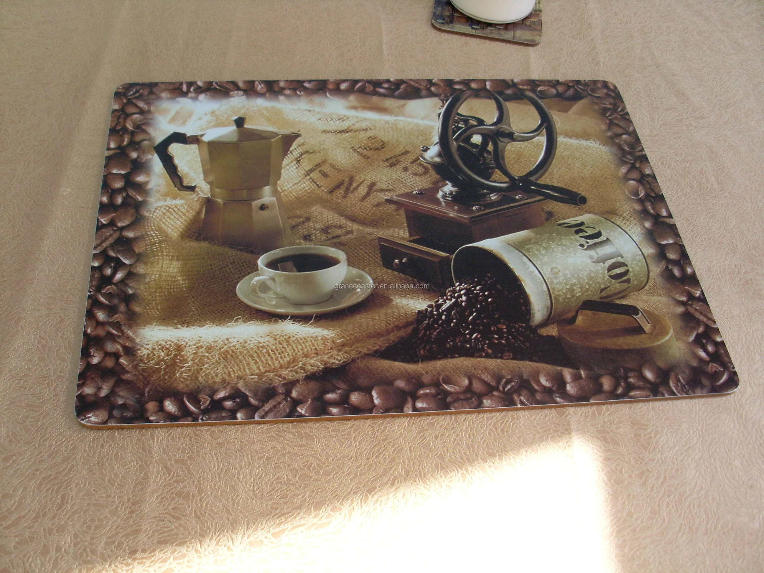 Laminated Cork Backed Table Mat Coffee Mat Set Table Mat Buy Table