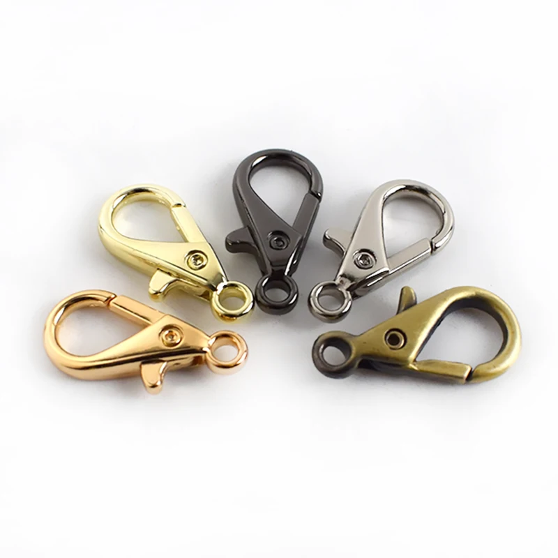 

Meetee BF455 Alloy Lobster Claw Clasp For Making Pendant Key Ring Buckle DIY Bag Chain Clasp