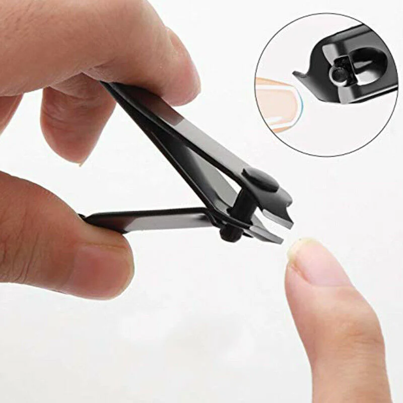 

New Manicure Nail Clippers 3 Sizes Large Carbon Steel Nail Clipper Cutter, As the picture show