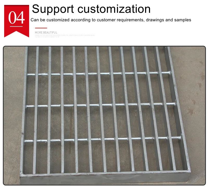 Metal Surface Trench Grating Drain Covers Channel Drainage Cover Steel