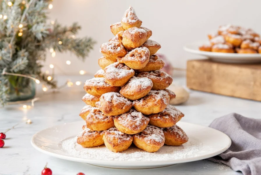 cinnamon roll christmas tree