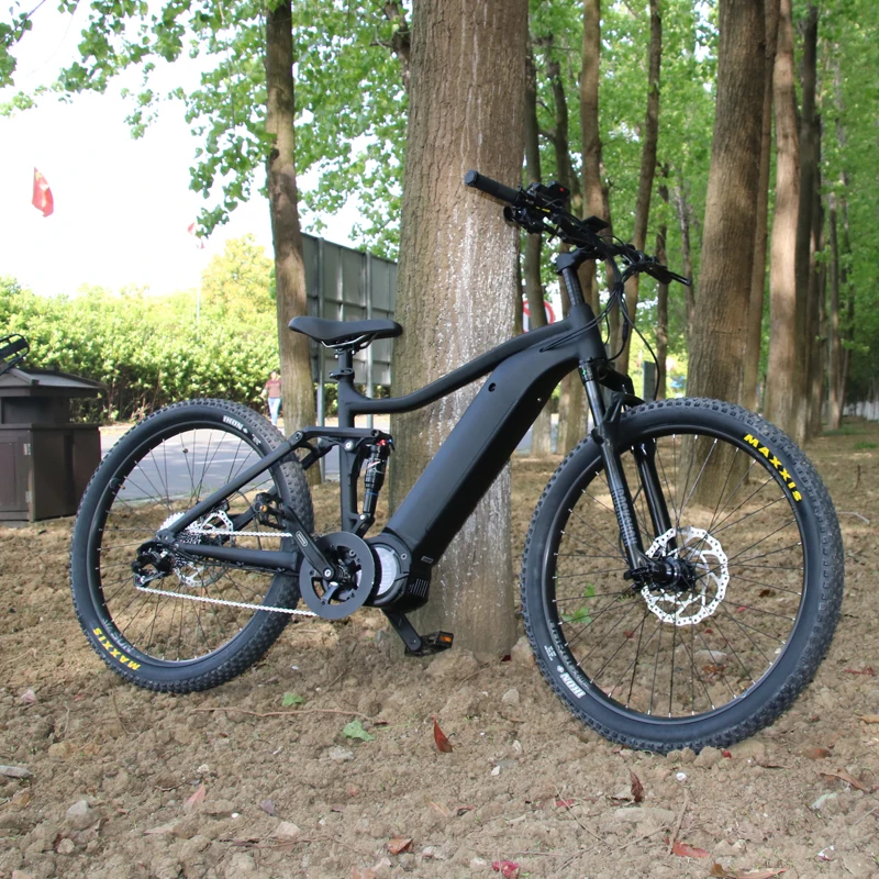 

2019 48V 1000W Bafang Ultra G510 Mid Motor Full Suspension Electric Mountain Bike