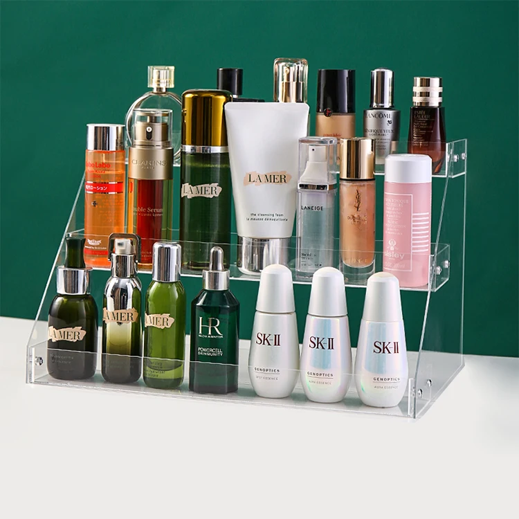 

Professional Best Quality Promotional Customized Acrylic Square Cosmetic Storage rack