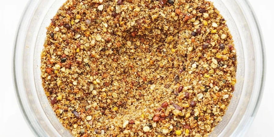 Freshly baked manakish topped with za'atar.
