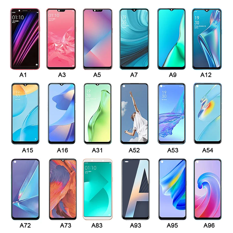 

for OPPO A31 A32 A33 A35 A36 A37 A39 A52 A53 A53s A54 A54s A55 A55s A56 A57 Lcd Display Touch Screen Panel
