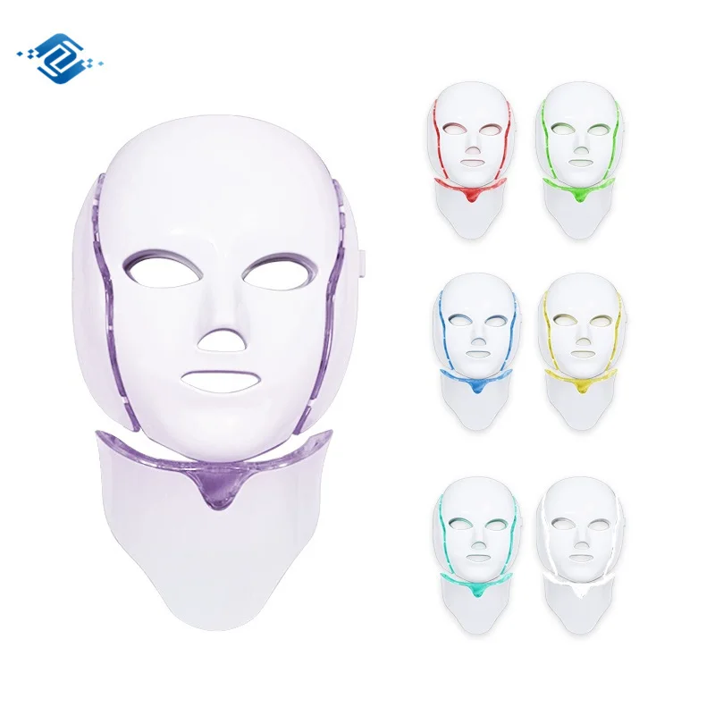 

Facemask And Face Light Skin Rejuvenation Pdt Led Equipment Care Beauty Product Neck Lifting Device