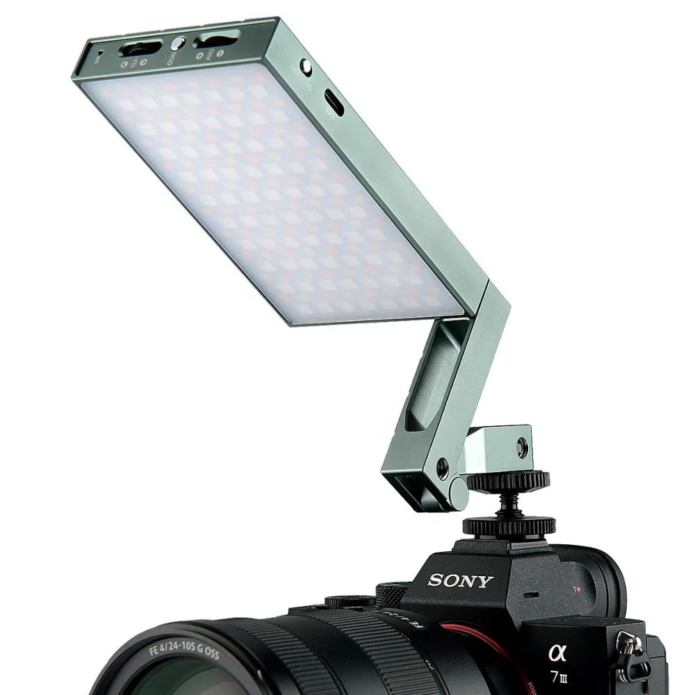 

Godox M1 2500k-8500k Full Color RGB LED Light Pocket Aluminum Alloy LED Video Light Multiple Special Effects Function