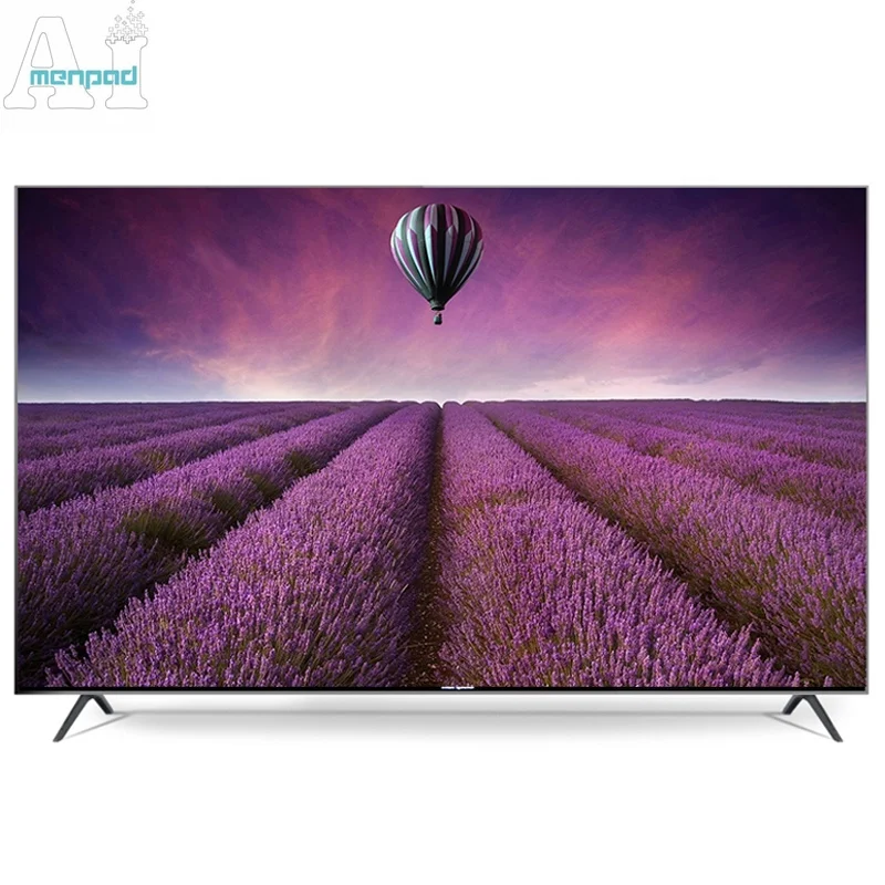 

ultra thin real 4k smart televisions 55 inch tempered glass led smart tv D55GFJ
