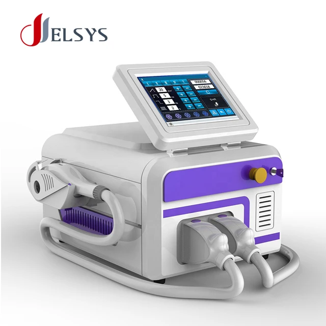 

2 handles ipl hr vascular skin tighten skin rejuveantion hair depilation age spot remove freckle treatment machine