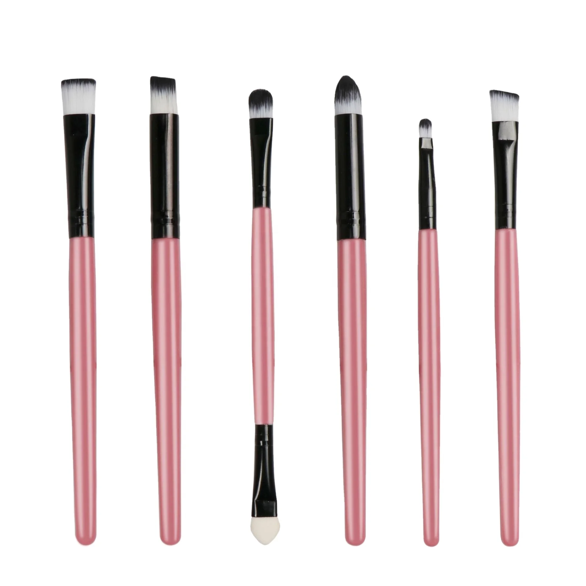 

6pcs Makeup Brush Set Professional Eye Makeup Brushes Custom Logo, Colorful