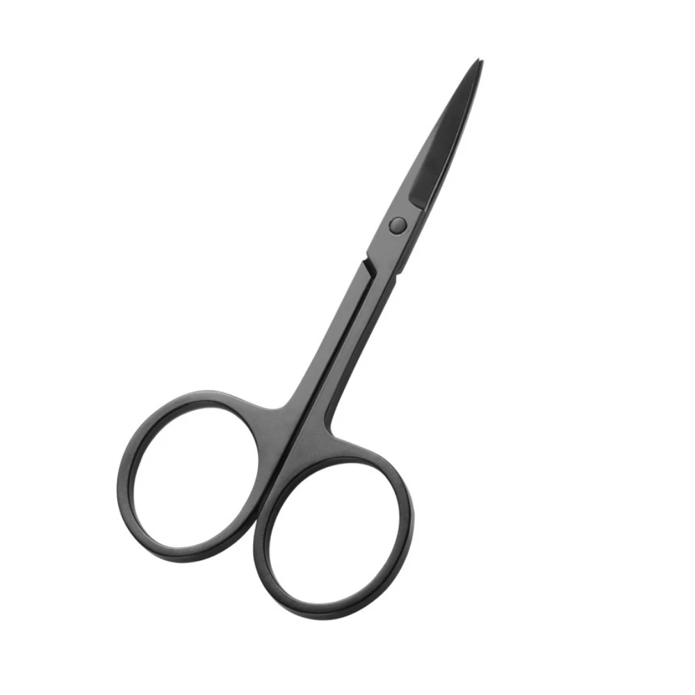 
Small Custom Logo Stainless Steel Professional Beauty Care Tool Eyebrow/Eyelashes Scissors 