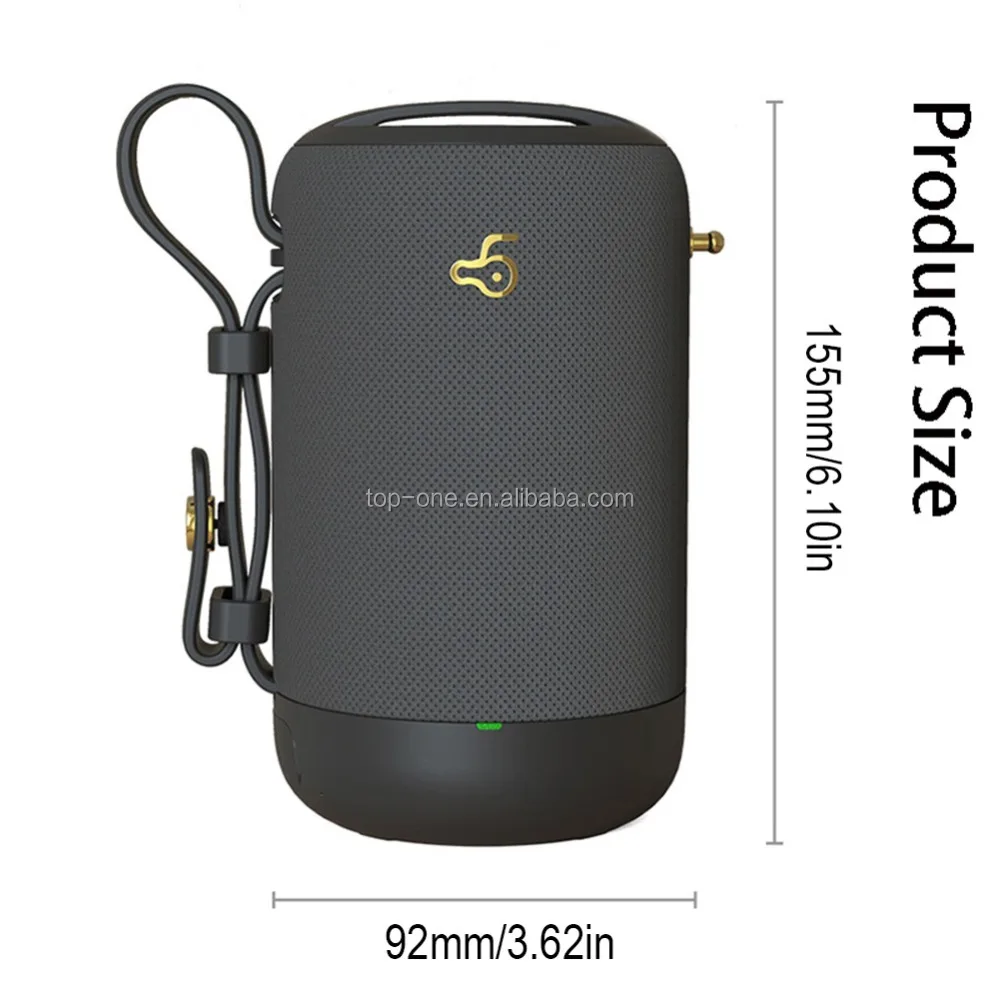 Wireless Loudspeaker Sound Stereo Outdoor Boombox Dual Driver HD Sound USB Mini Portable Outdoor Waterproof Bluetooth Speaker - ANKUX.COM