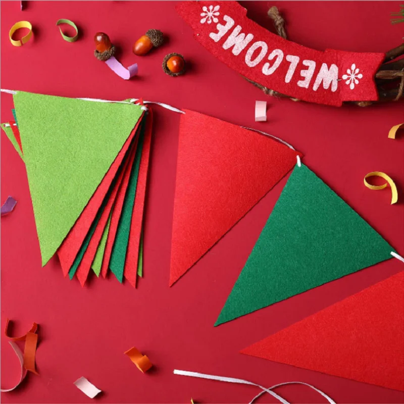factory wholesale price birthday felt bunting banner