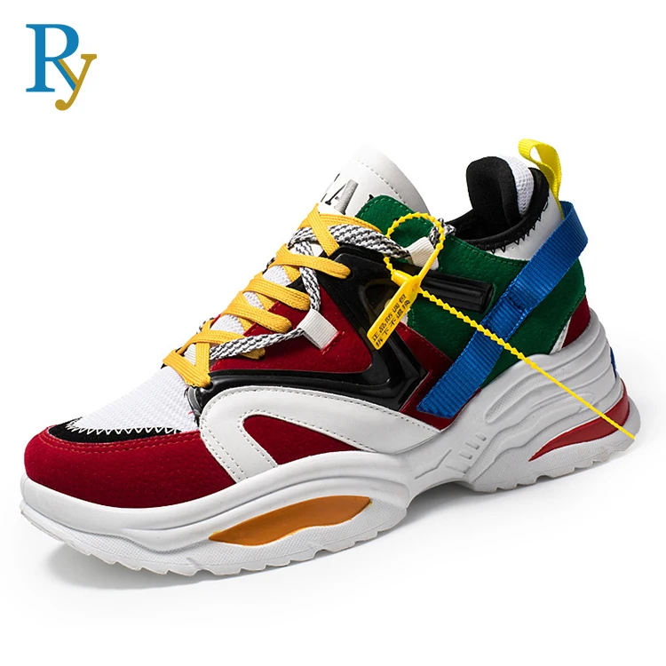 Amazon best seller China factory direct wholesale cheap price high quality rubber sole  breathable sports casual shoes