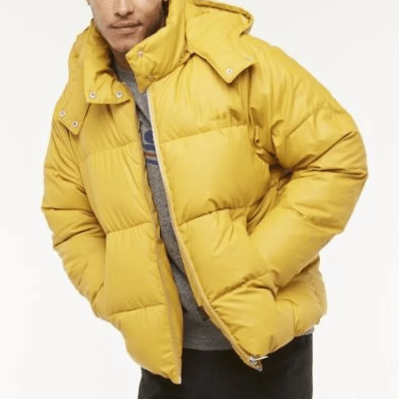 

Factory OEM Casual Thick Bright Winter Coat Bobble Padded Jackets For Men, Picture