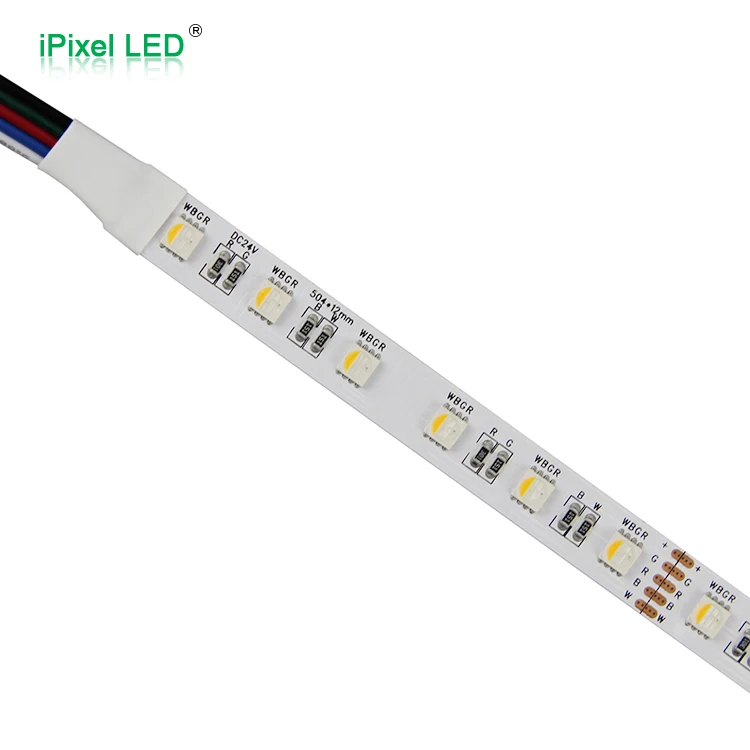 Adhesive DC12V 20Pixels RGBW digital LED flex strip lights