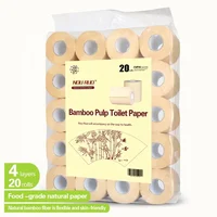 

4 ply wholesale price bathroom bamboo toilet paper tissue paper