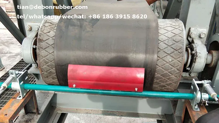 Scraper Conveyor System - Durable Polyurethane Belt Scraper