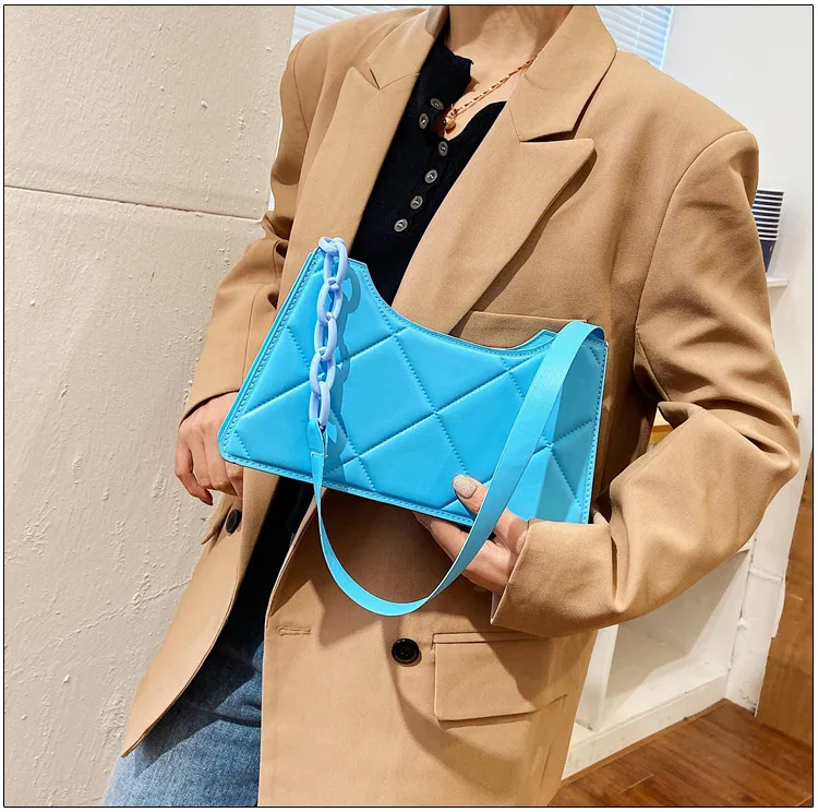 

2021 Designer Candy Handbags Ladies Lattice Funny Hobos Purses and Handbags