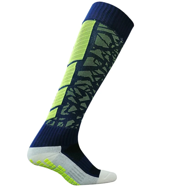 

Wholesale Custom Breathable Soccer football Socks Anti Slip Ankle Long custom grip socks