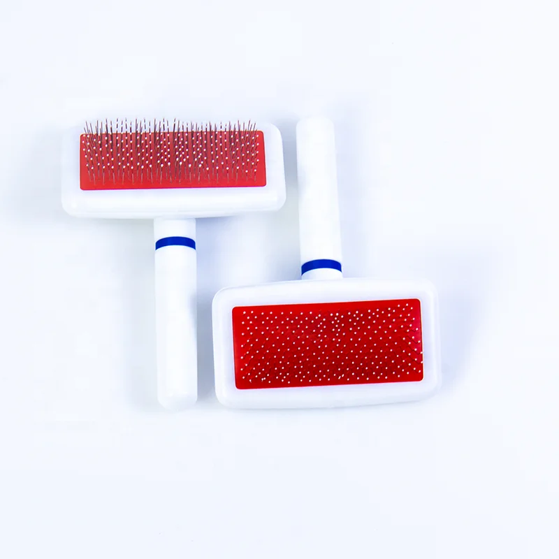 

2020 New Product Gatos Cat Comb Accessori Per Animali Stainless Steel Pet Brush, As picture