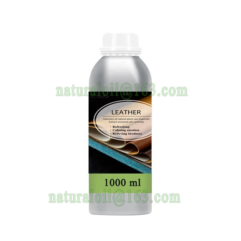 

Manufacture Wholesale Price High Quality Pure Nature leather essential oil, Light yellow