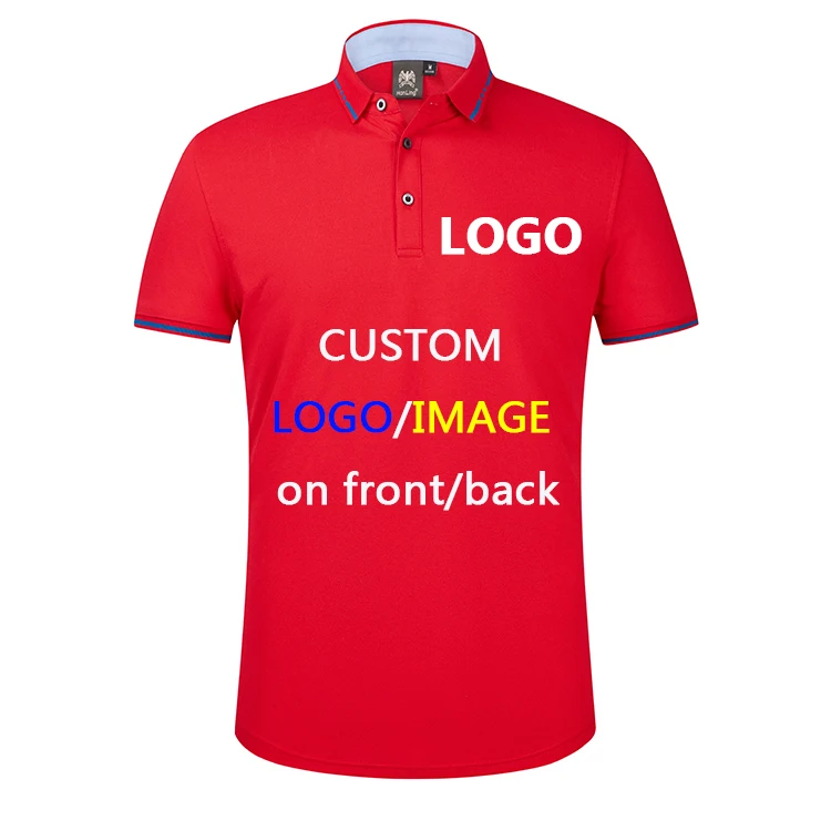 

Wholesale t shirt men custom cotton golf polo t shirts custom embroided logo polo shirt