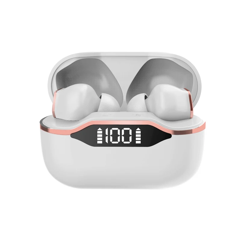 

T28 Dropshipping headset wireless waterproof earbuds noise cancelling BT 5.0 earphone private tws