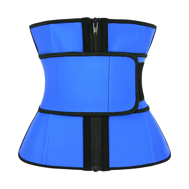 

Custom Logo Latex Weist Trainer Slimming Belt Corset Rainbow Black Women Waist Trainer For Ladies