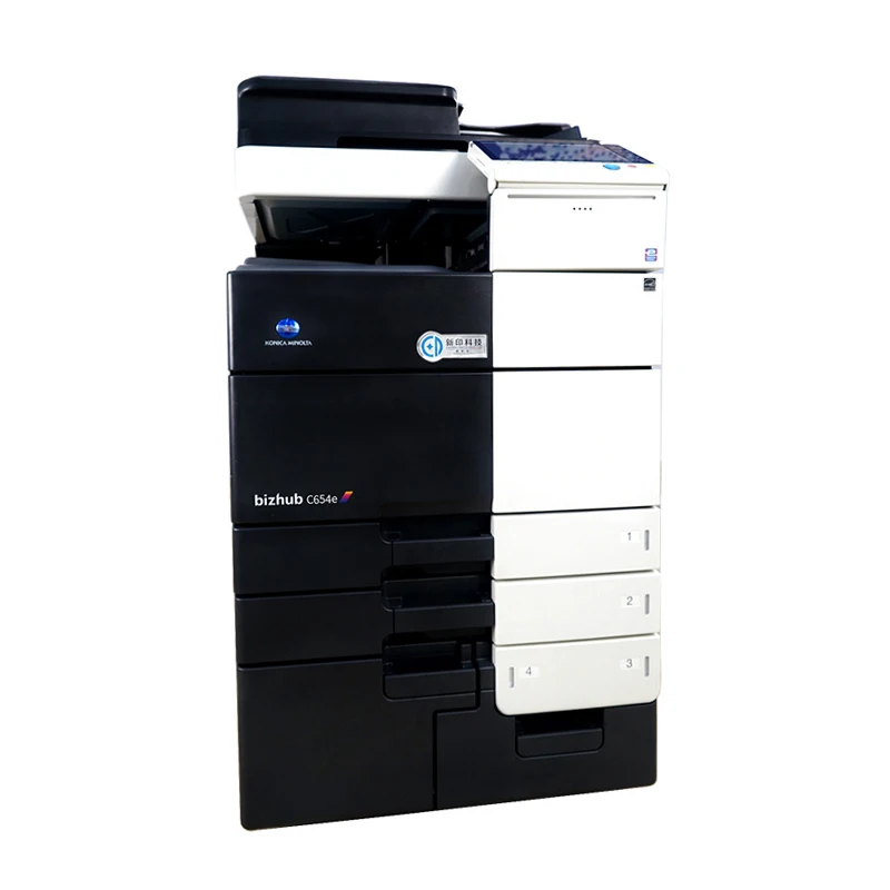 
Second Hand C654 Printing Machine for Konica Minolta Bizhub c654e 654e c654 654 All-in-one Color Printer 