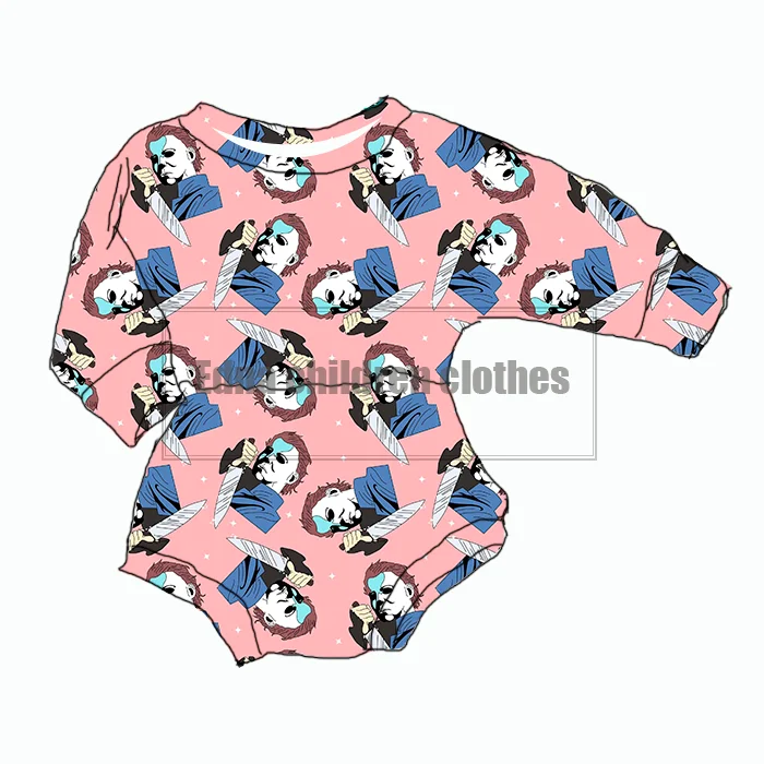 

autograph baby onesie toddler Sweater Romper leotard halloween Character cartoon printing long sleeve baby clothes romper, Choose