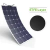 Marine flexible solar panel 100w 18v for caravan roof 12v system
