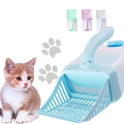 

Integrated pet litter shovel detachable pet toilet with bucket garbage bucket excrement shovel set