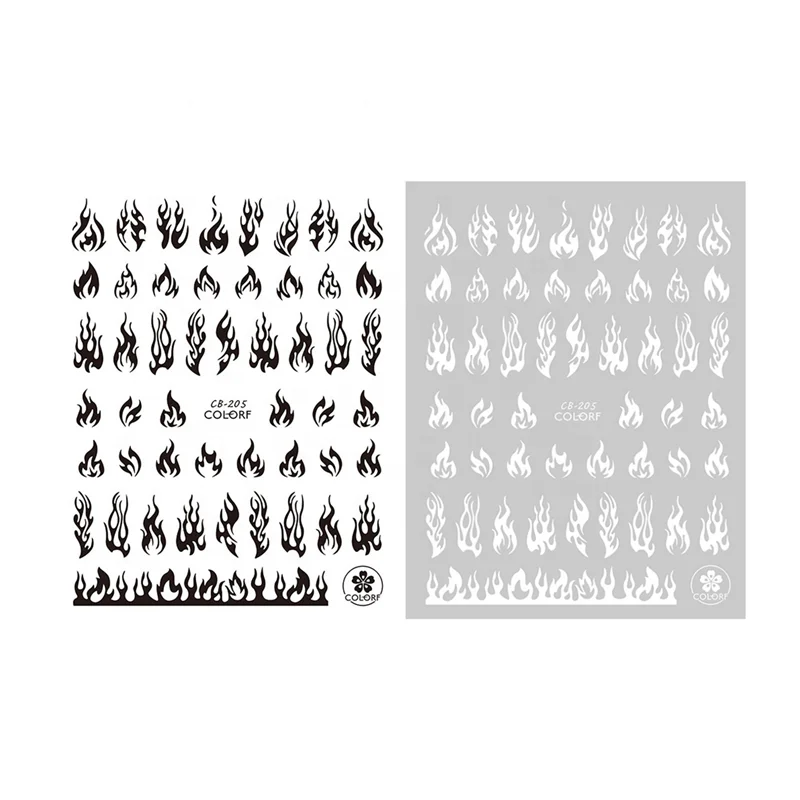 

3D Special Gold Silver Black White Butterfly Bee Pattern Private Label Nail Art Sticker High Quality Adhesive Nail Stickers, As shown