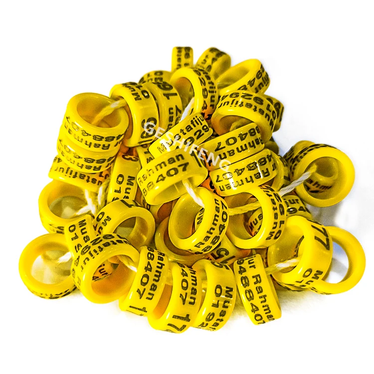 

Pigeon ring bands anillos de palomas bird leg bands fci club ring supplier