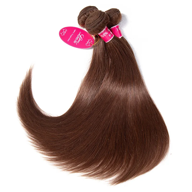 

Quick delivery natural color 100% raw virgin human hair extension from Brazilian straight hair bundle