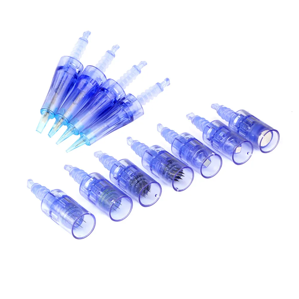 

Derma pen 1/3/5/7/9/12/24/36/42 needles/ 3D / 5D/ Round nano/ Silicone nano needles