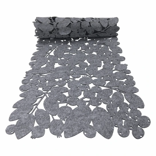 Non-woven wedding decoration table runner dining table runner handmade