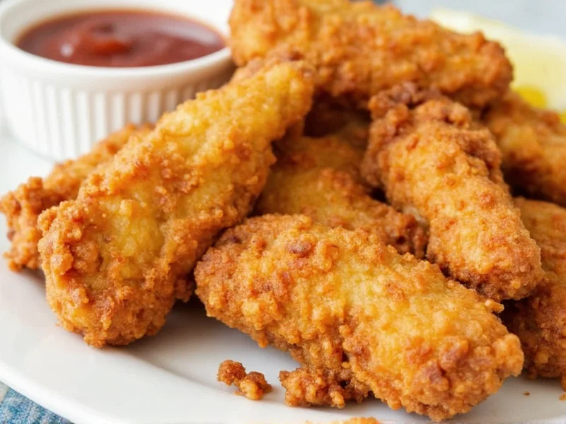 homemade fried chicken tenders