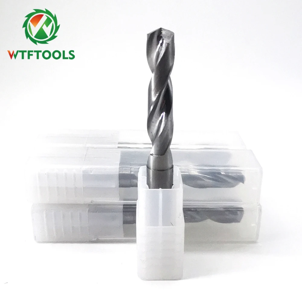 
3D 9.3mm Tungsten Carbide Drill Bits For Carbon Steel With High Precision 