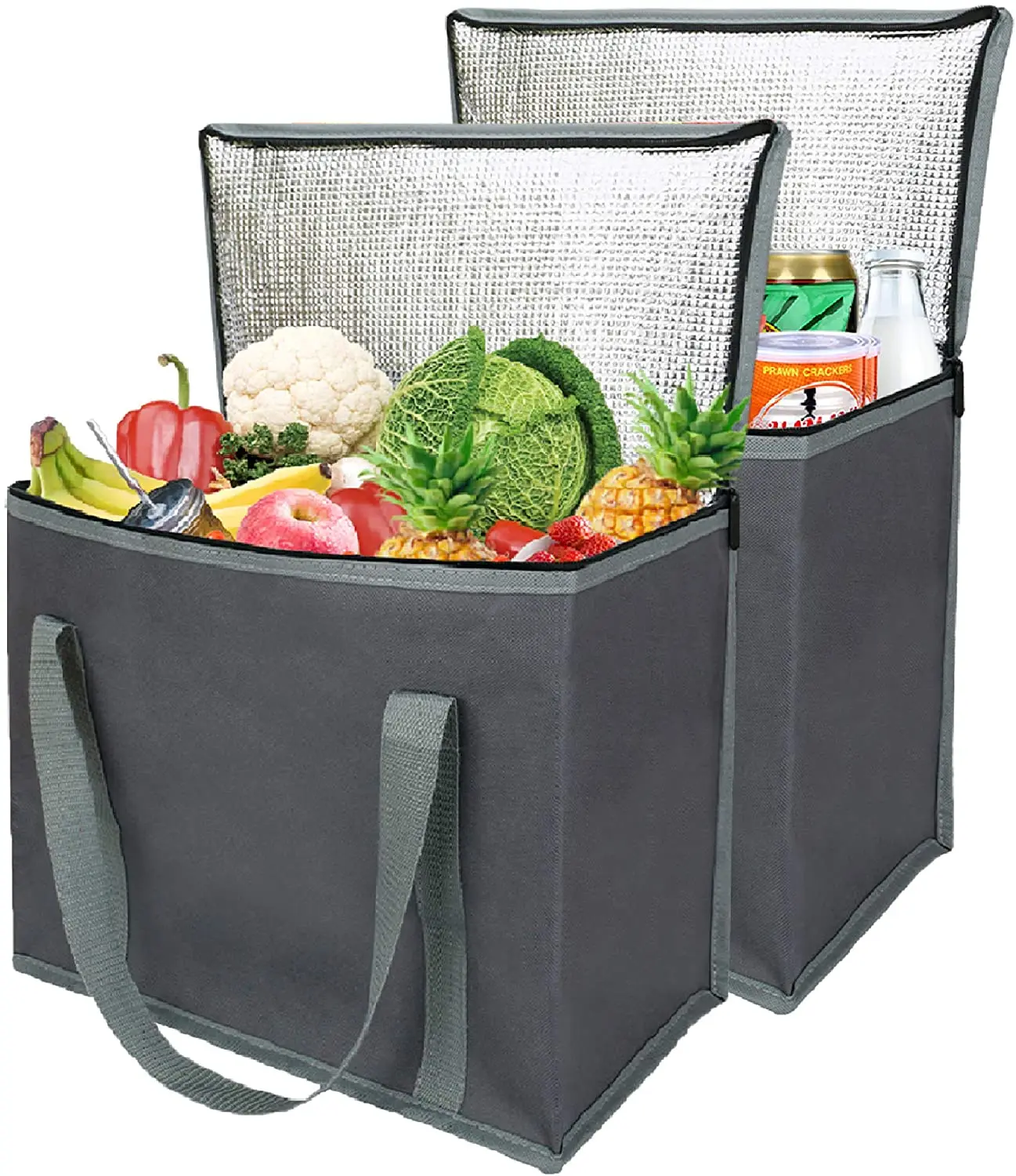

Insulated Reusable Shopping Bags Xl Large Picnic Cooler Bag