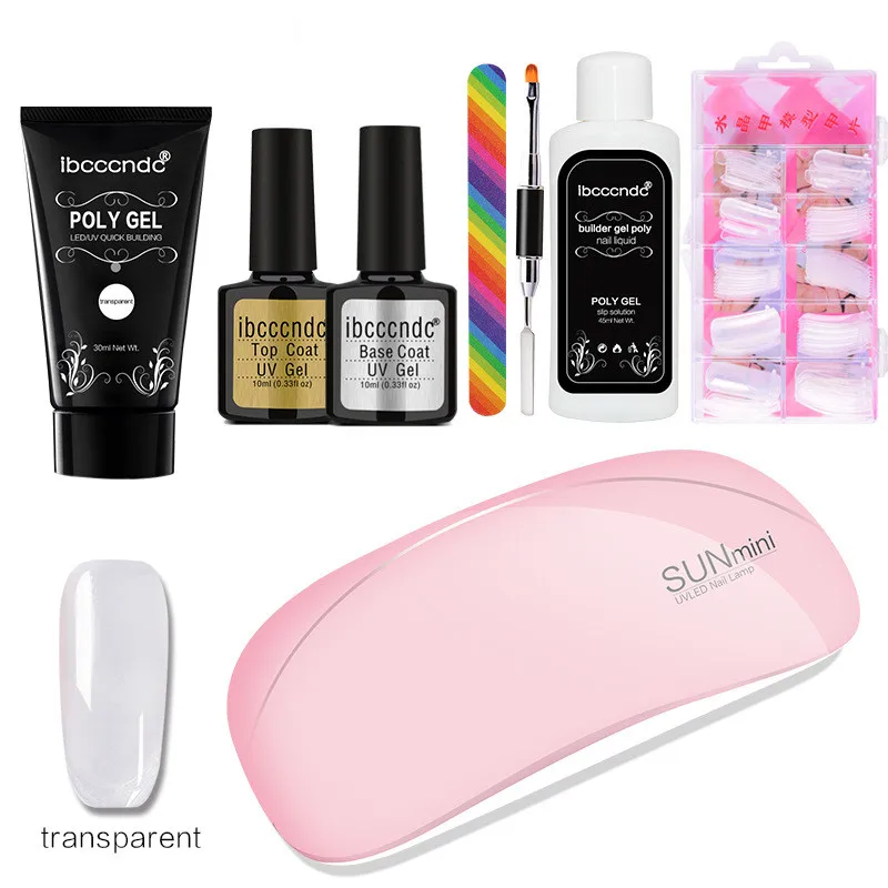 

Nail Art Nail Lamp Crystal Light Therapy Extending Gel Nail Set