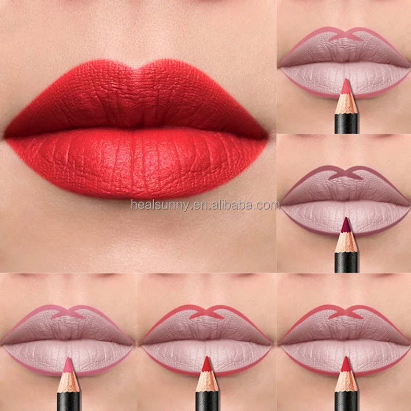 

Long Lasting Cosmetics 36 Colors Lipliner Pencil Matte Lipstick Waterproof Makeup Lip Liner